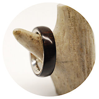 Cocobolo Rosewood Ring - Size 5